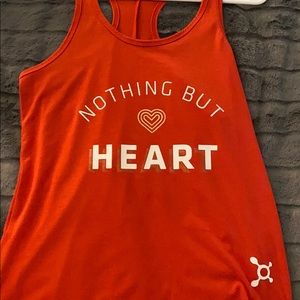 Orange theory xs tank - nothing but heart